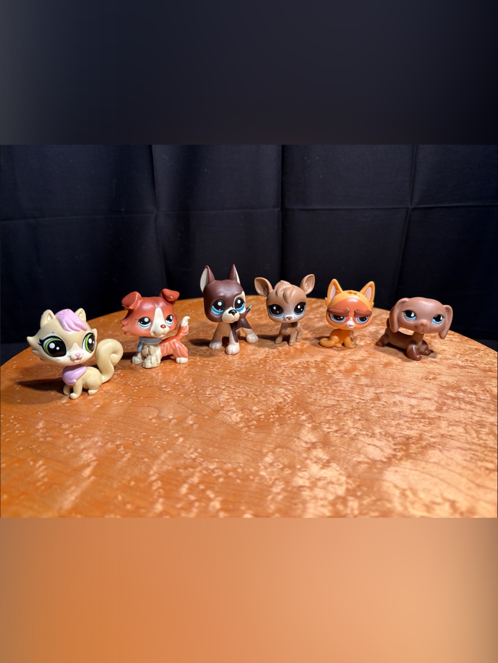 Authentic Hasbro Littlest Pet Shop (LPS) Vintage Lot of 6
